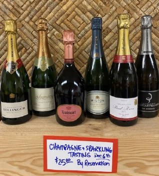 Tasting at 2:15pm Tasting